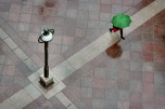 AT_Green umbrella